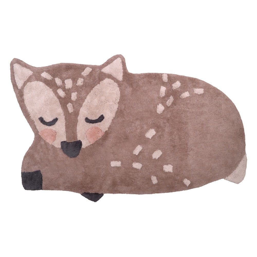 Detský bavlnený ručne vyrobený koberec Nattiot Deer, 70 x 110 cm - Bonami.sk