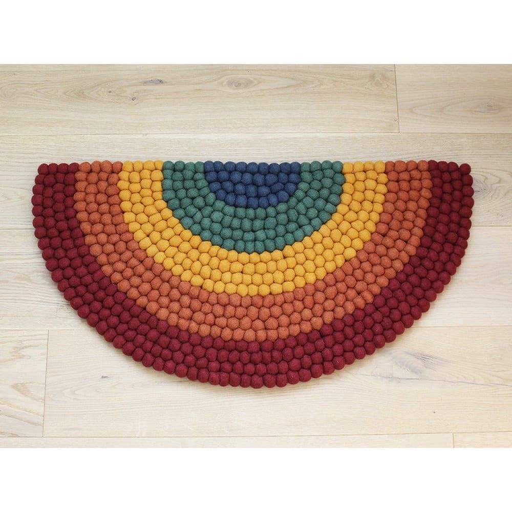 Detský guľôčkový vlnený koberec Wooldot Ball rugs Rainbow Multi - Bonami.sk