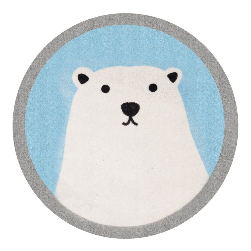 Detský koberec Zala Living Lední Polar Bear, ⌀ 100 cm - Bonami.sk