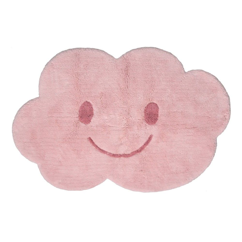 Detský ružový koberec Nattiot Nimbus, 75 × 115 cm - Bonami.sk