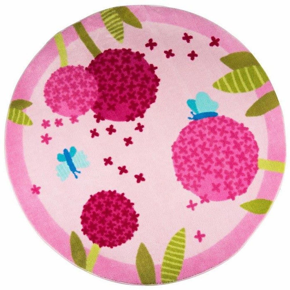 Detský koberec Polen Pink, ⌀ 133 cm - Bonami.sk