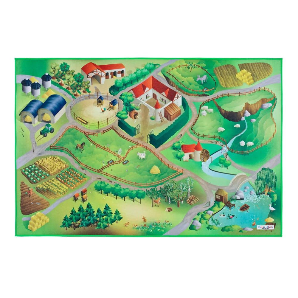 Detský koberec Universal Grip Farm, 100 × 150 cm - Bonami.sk