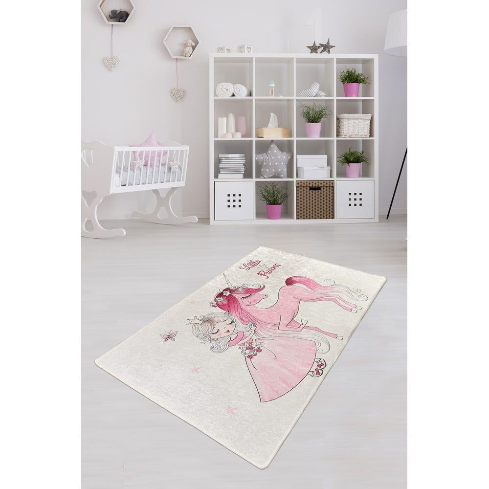 Detský protišmykový koberec Chilam Little Princess, 100 x 160 cm - Bonami.sk