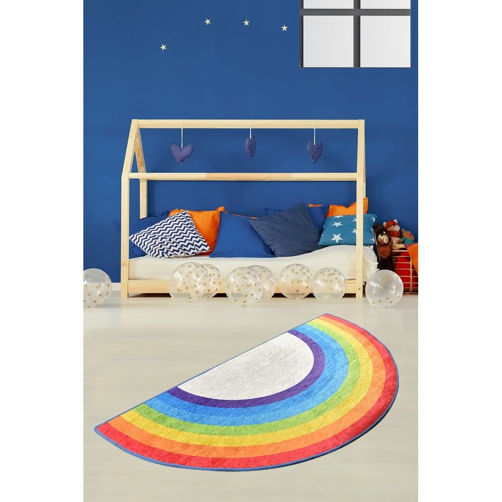 Detský protišmykový koberec Chilam Rainbow, 85 x 160 cm - Bonami.sk