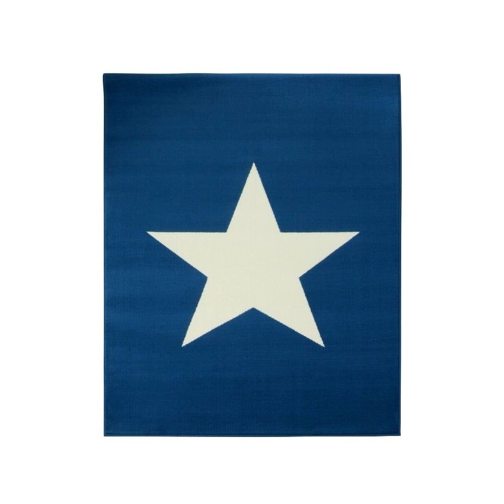 Detský modrý koberec Hanse Home Star, 140 × 200 cm - Bonami.sk