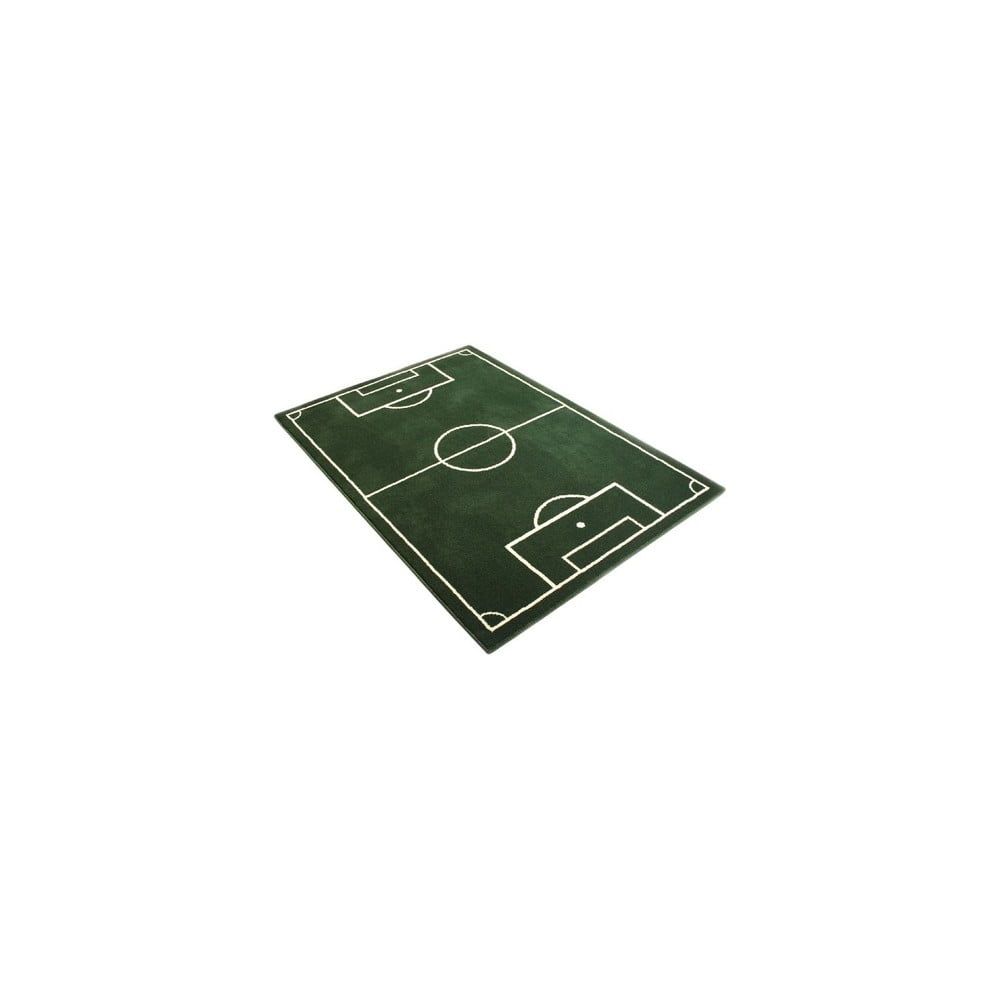 Detský zelený koberec Hanse Home Football Field, 120 × 170 cm - Bonami.sk