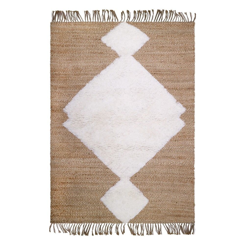Prírodný ručne vyrobený koberec Nattiot Elton, 110 x 170 cm - Bonami.sk