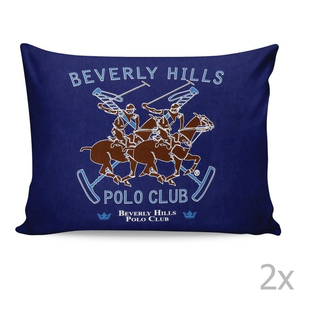Sada 2 obliečok na vankúš Beverly Hills Polo Club Barrow - Bonami.sk