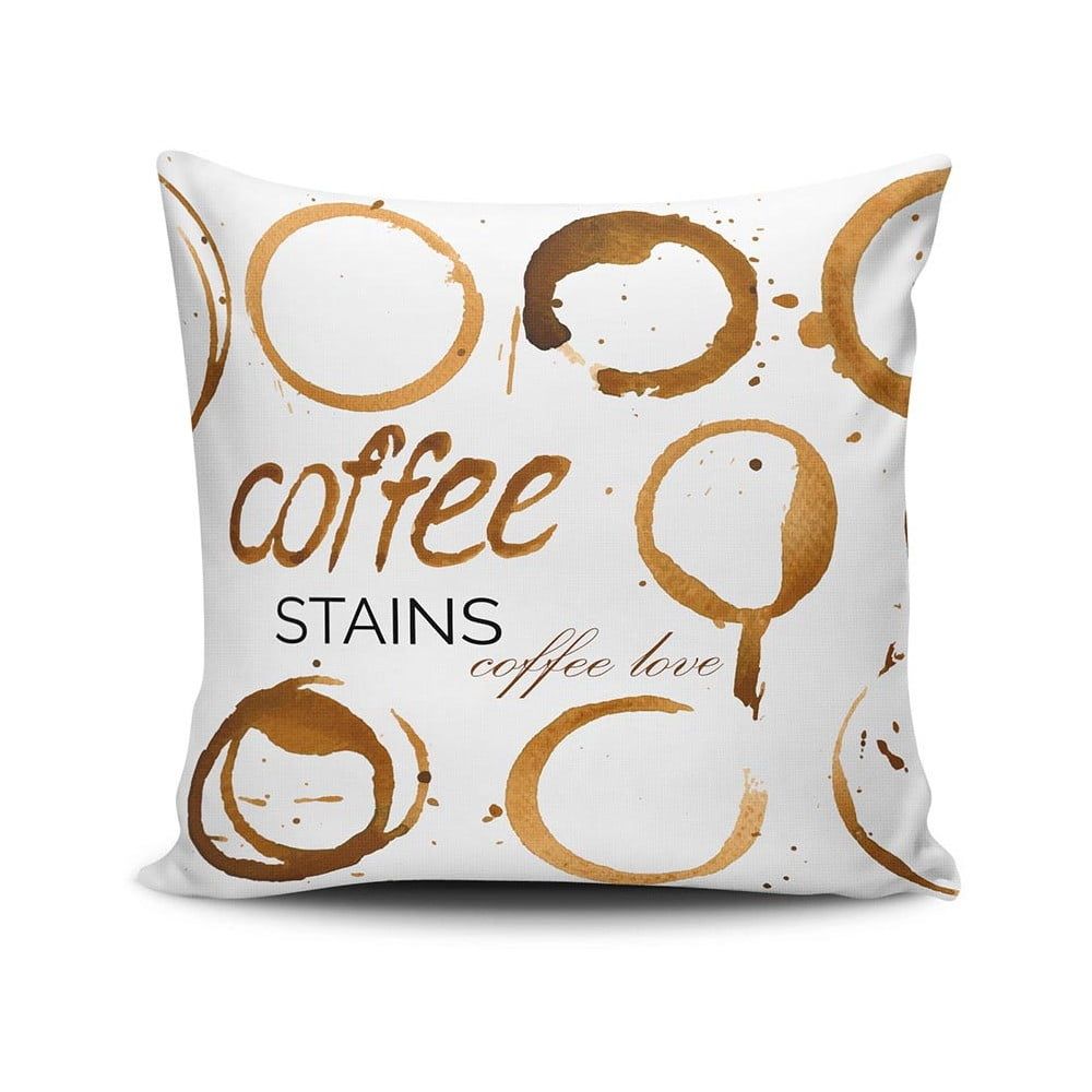 Vankúš Coffee Stains, 45 × 45 cm - Bonami.sk