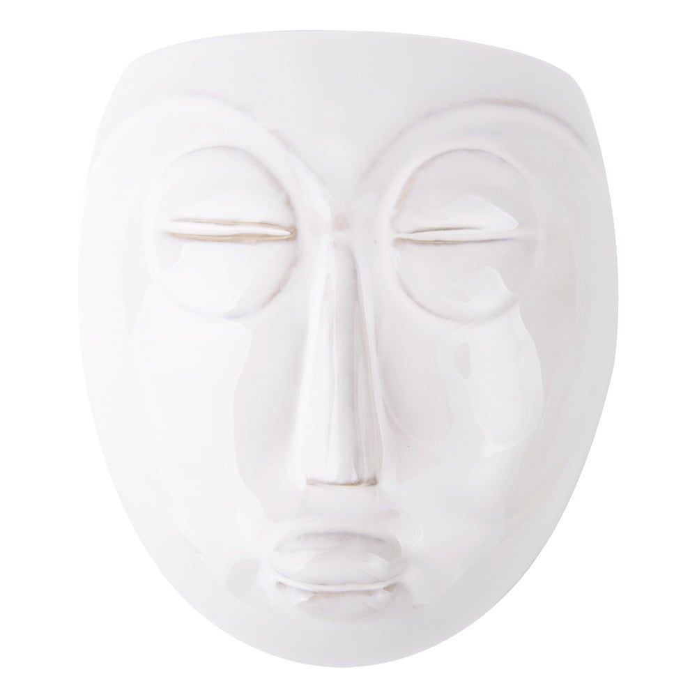 Biely nástenný kvetináč PT LIVING Mask, 16,5 x 17,5 cm - Bonami.sk