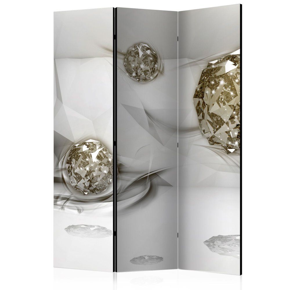 Paraván Abstract Diamonds Dekorhome 135x172 cm (3-dielny) - dekorhome.sk