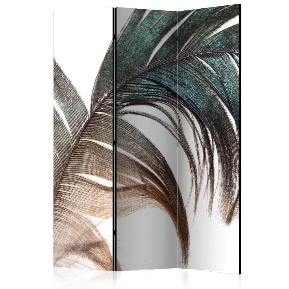 Paraván Beautiful Feather Dekorhome 135x172 cm (3-dielny) - dekorhome.sk