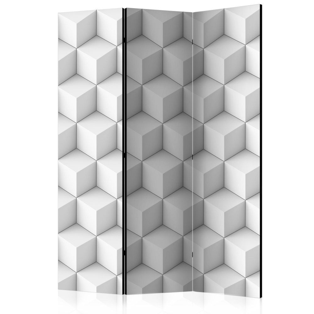 Paraván Cube Dekorhome 135x172 cm (3-dielny) - dekorhome.sk