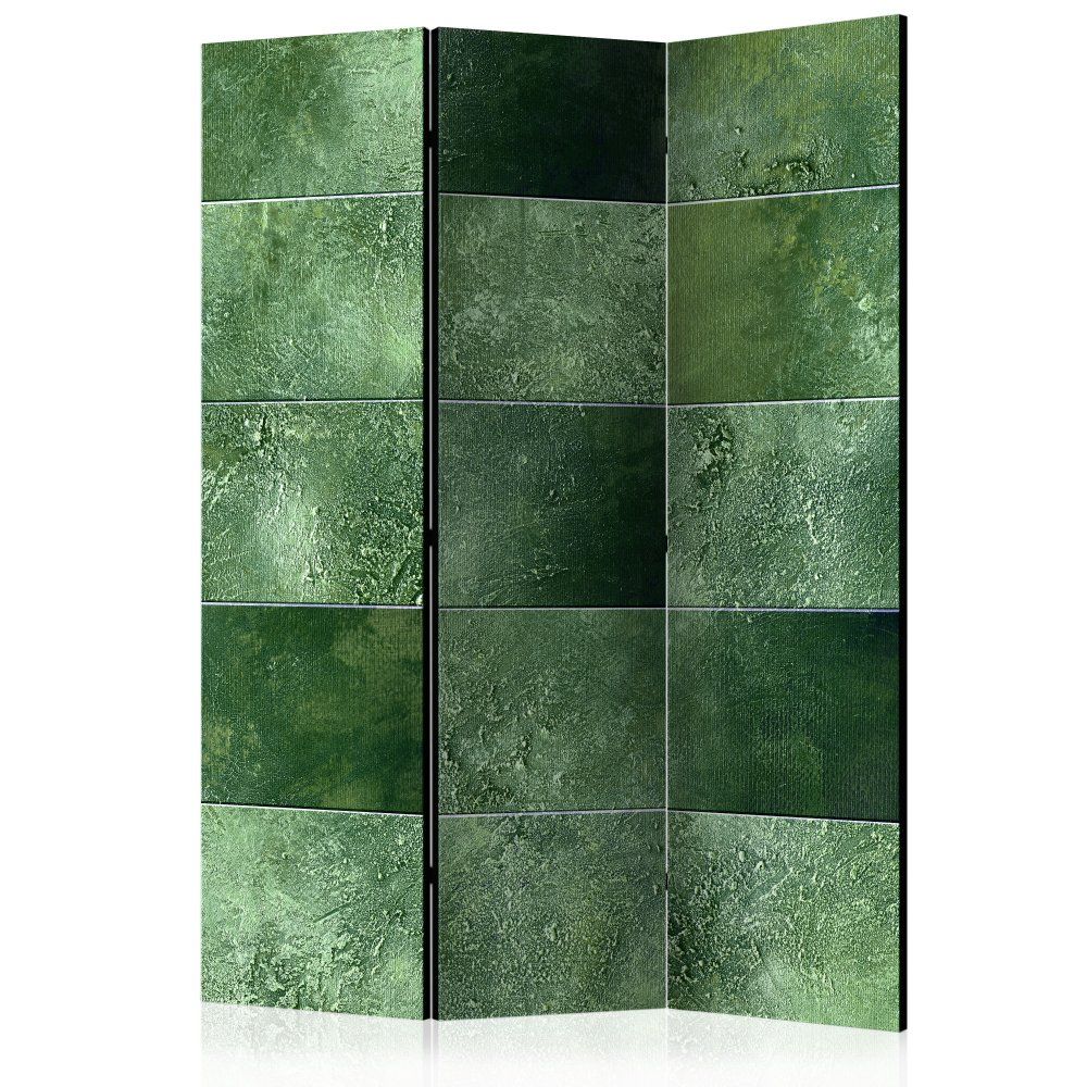 Paraván Green Puzzle Dekorhome 135x172 cm (3-dielny) - dekorhome.sk