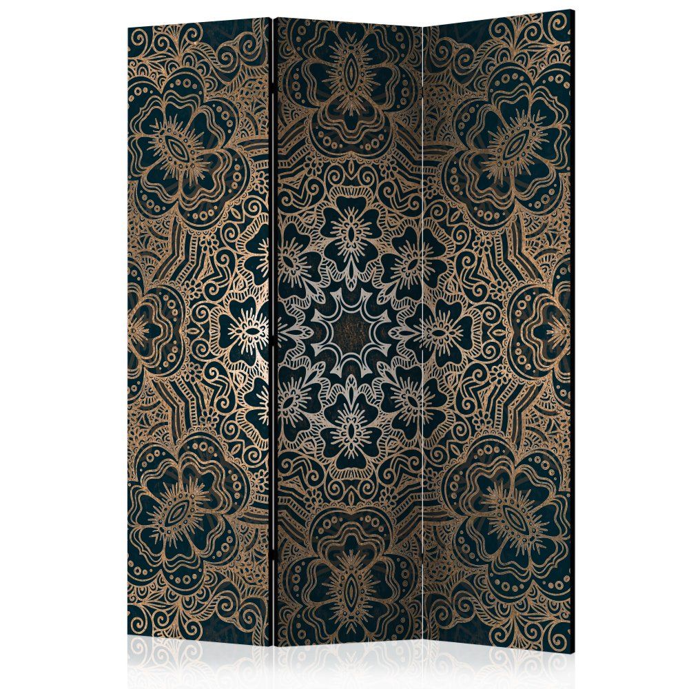 Paraván Intricate Pattern Dekorhome 135x172 cm (3-dielny) - dekorhome.sk