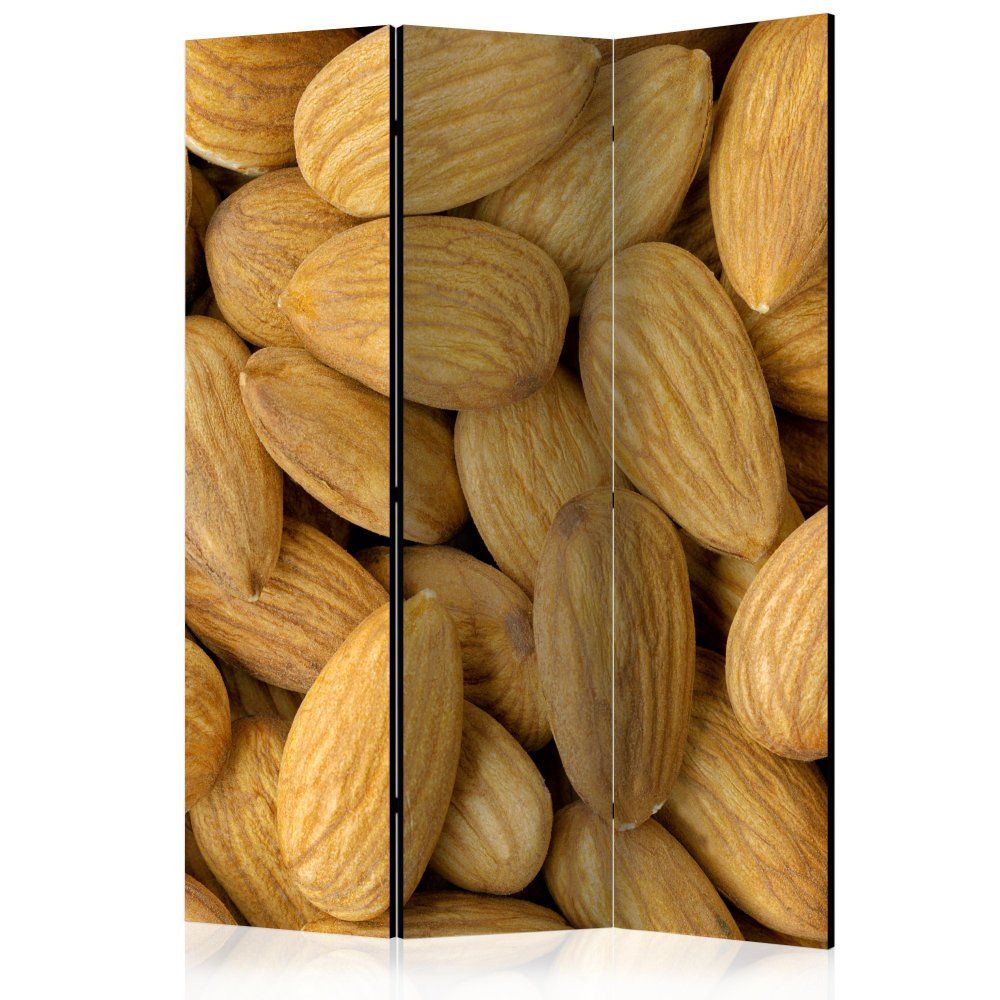Paraván Tasty almonds Dekorhome 135x172 cm (3-dielny) - dekorhome.sk