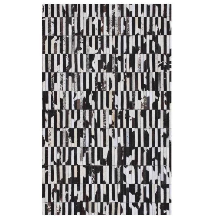 Kožený koberec Typ 6 201x300 cm - vzor patchwork - nabbi.sk