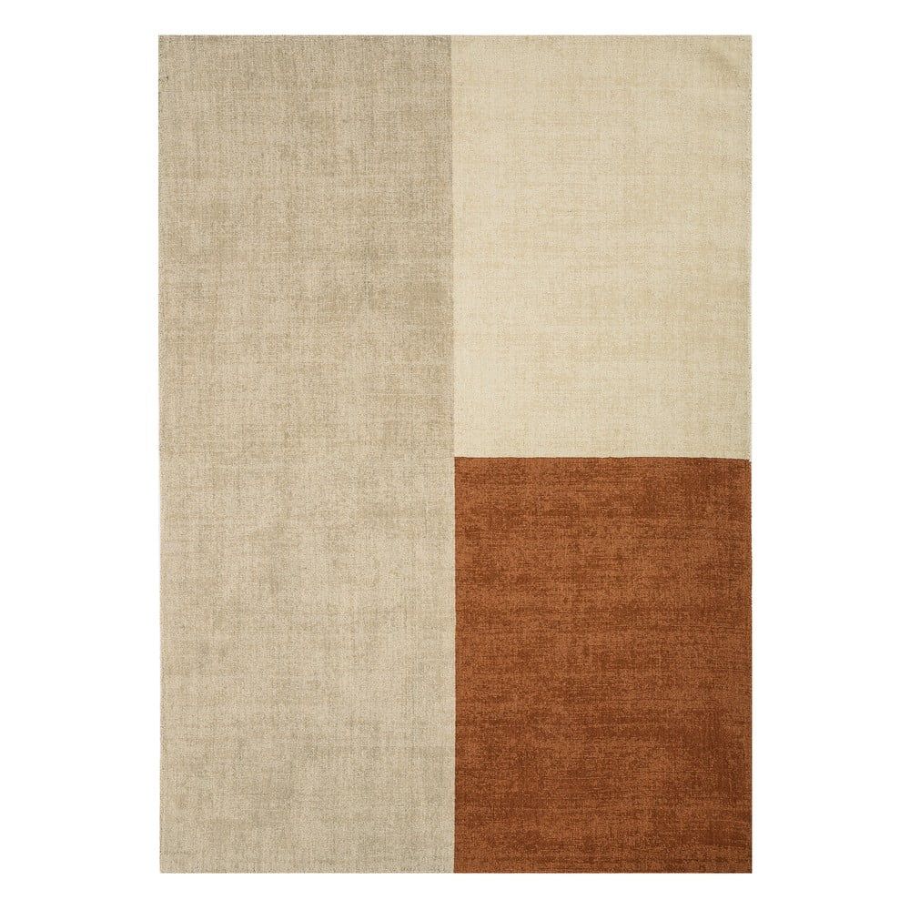 Béžovo-hnedý koberec Asiatic Carpets Blox, 200 x 300 cm - Bonami.sk
