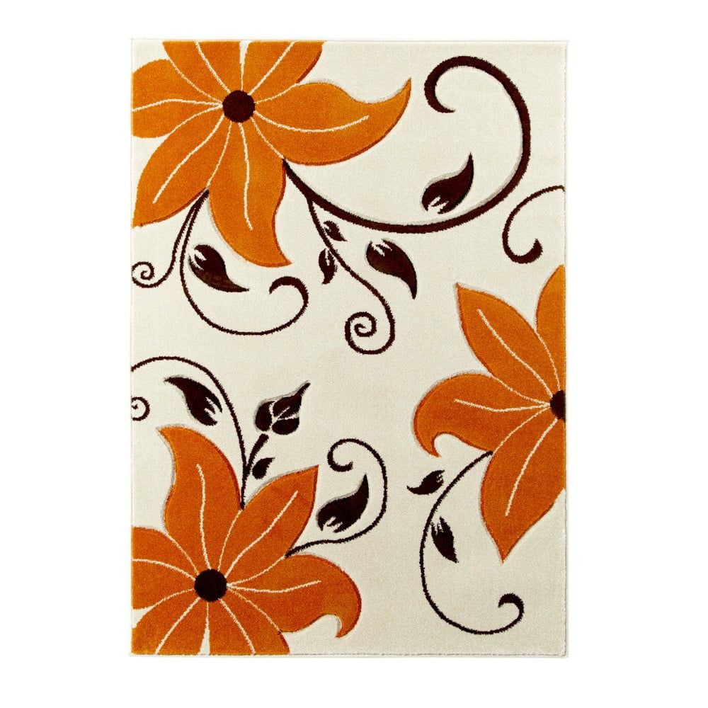 Béžovo-oranžový koberec Think Rugs Verona, 60 × 120 cm - Bonami.sk
