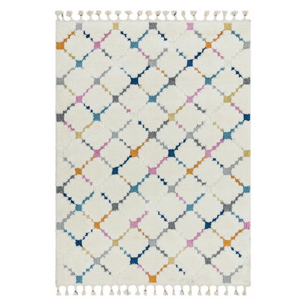 Béžový koberec Asiatic Carpets Criss Cross, 120 x 170 cm - Bonami.sk