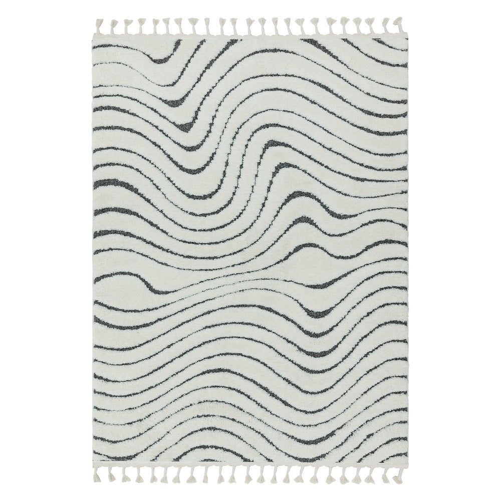 Béžový koberec Asiatic Carpets Ripple, 80 x 150 cm - Bonami.sk