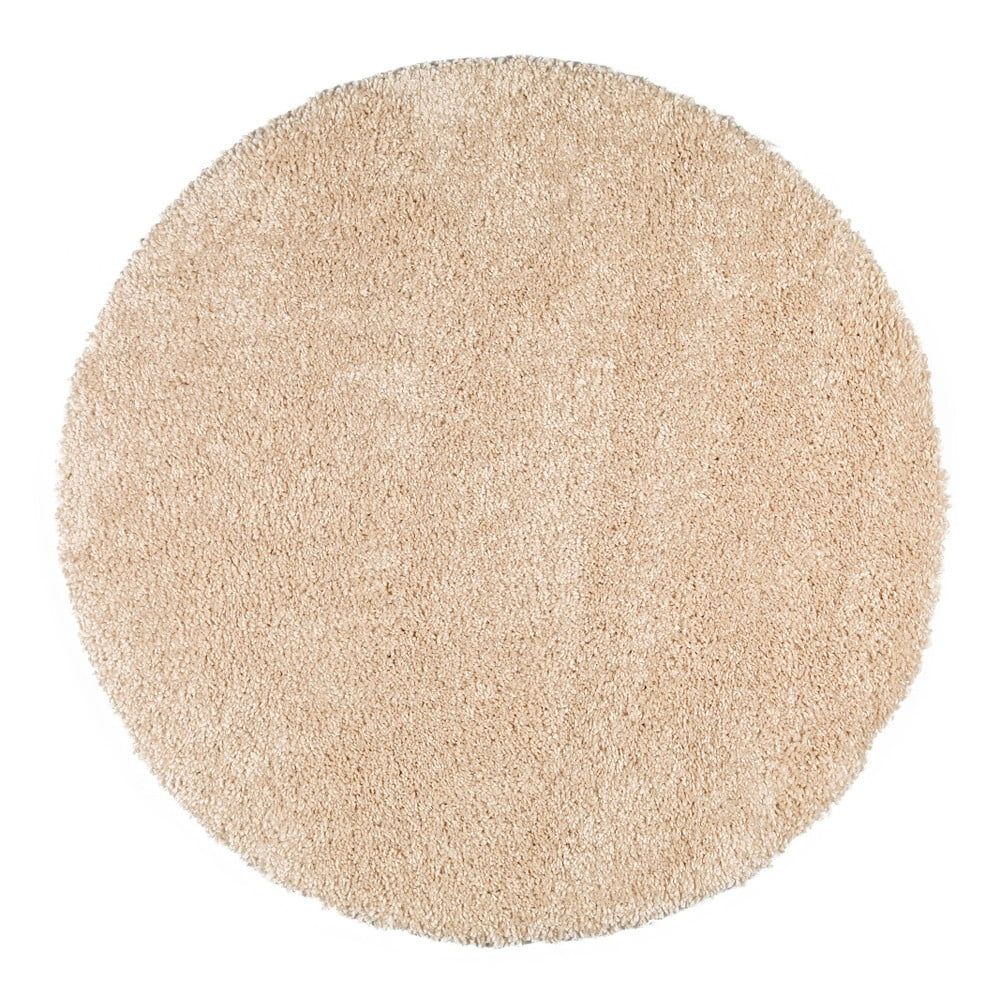Béžový guľatý koberec Universal Aqua, ø 80 cm - Bonami.sk