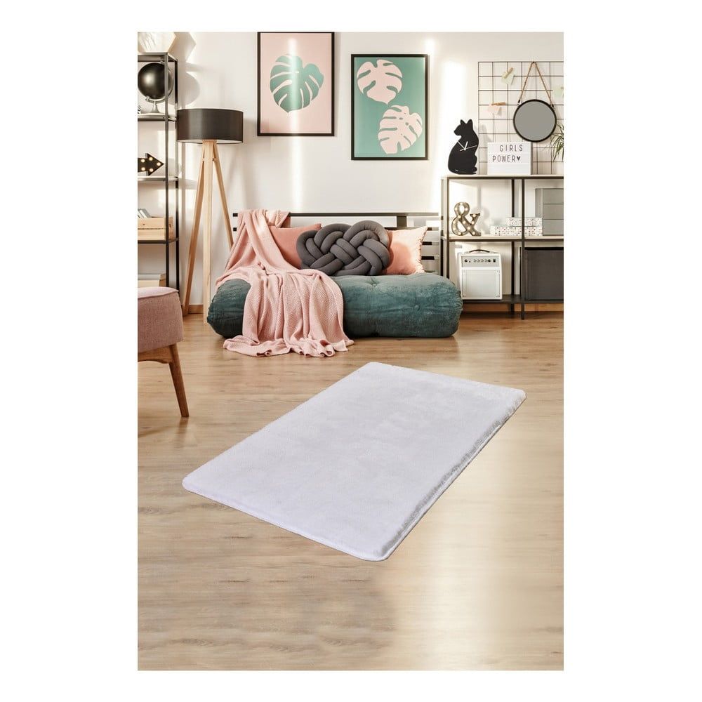 Biely koberec Milano, 120 × 70 cm - Bonami.sk
