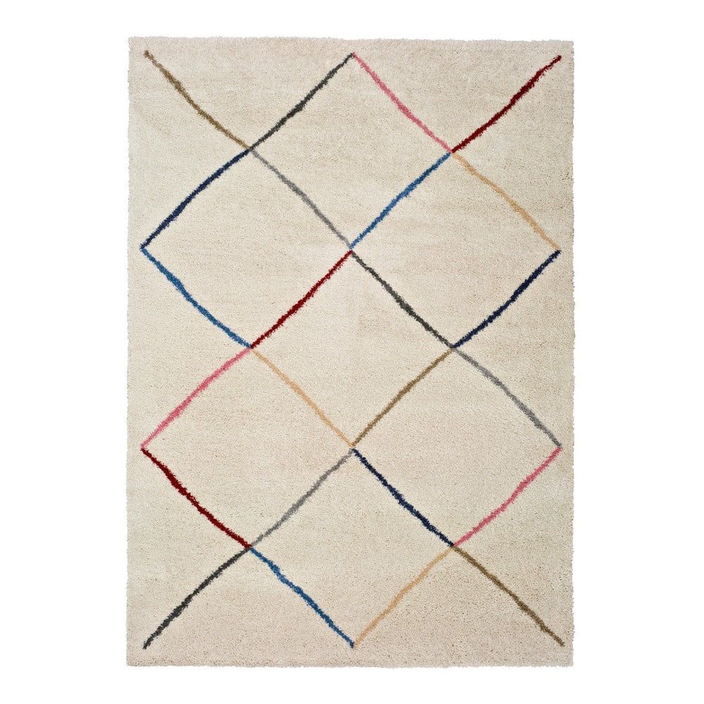 Biely koberec Universal Kasbah White, 80 × 150 cm - Bonami.sk