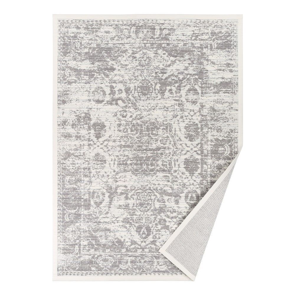 Béžový vzorovaný obojstranný koberec Narma Palmse, 140 × 200 cm - Bonami.sk
