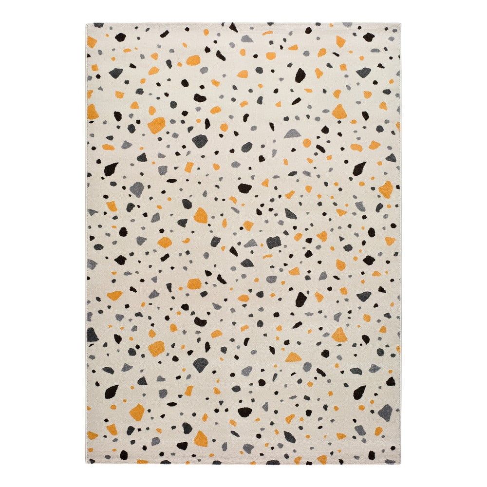 Biely koberec Universal Adra Punto, 57 x 110 cm - Bonami.sk