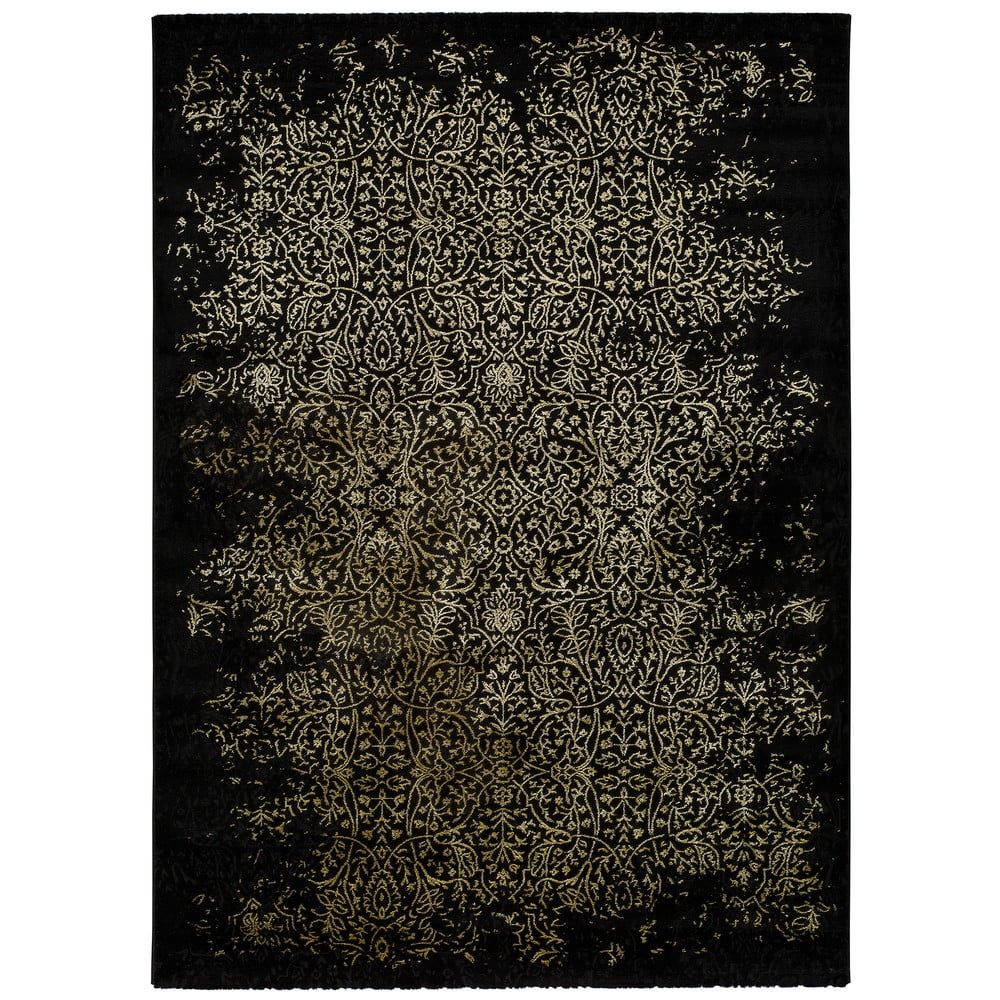 Čierny koberec Universal Gold Duro, 120 x 170 cm - Bonami.sk