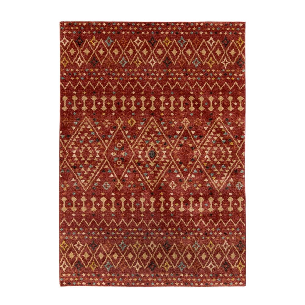 Červený koberec Flair Rugs Odine, 120 x 170 cm - Bonami.sk