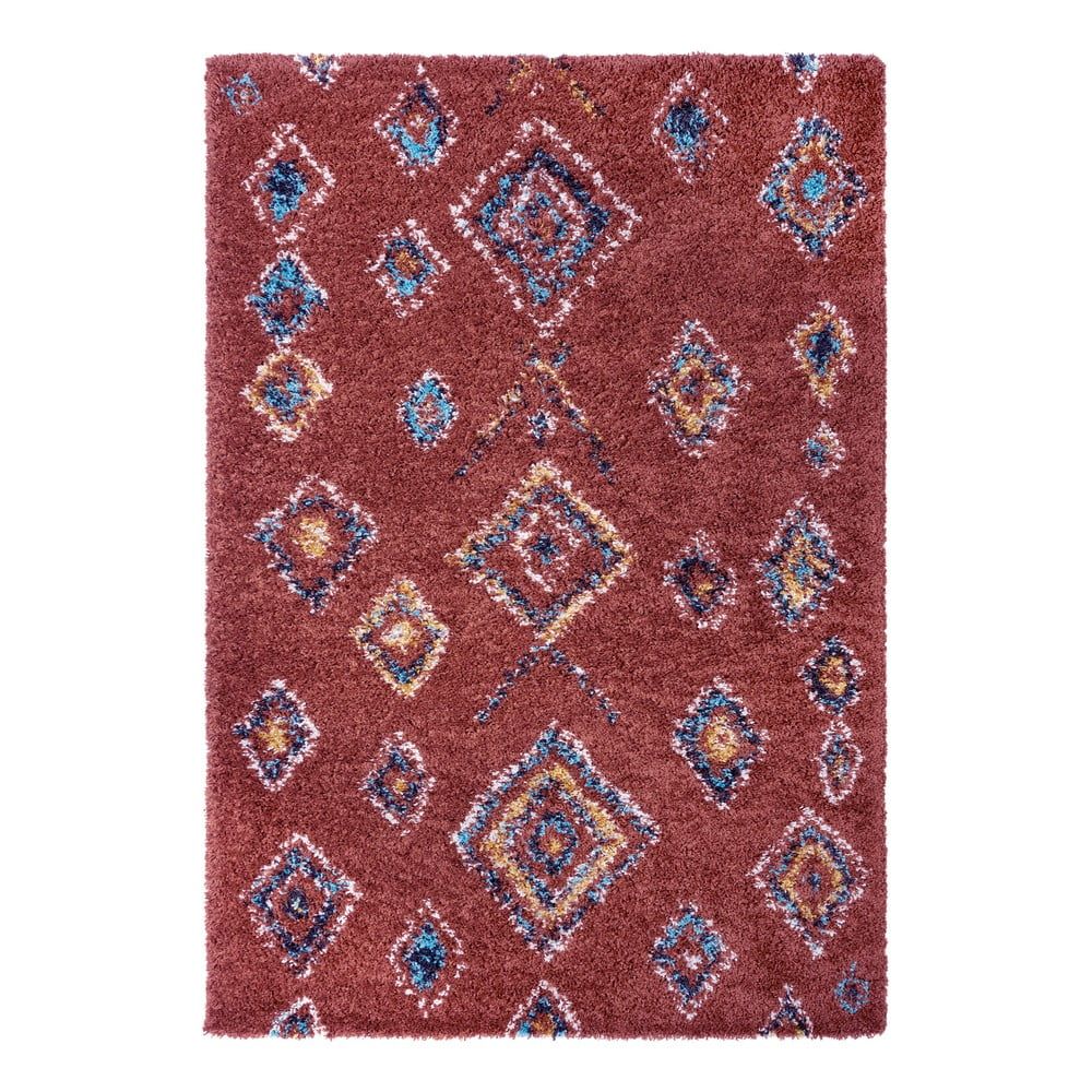 Červený koberec Mint Rugs Phoenix, 80 x 150 cm - Bonami.sk