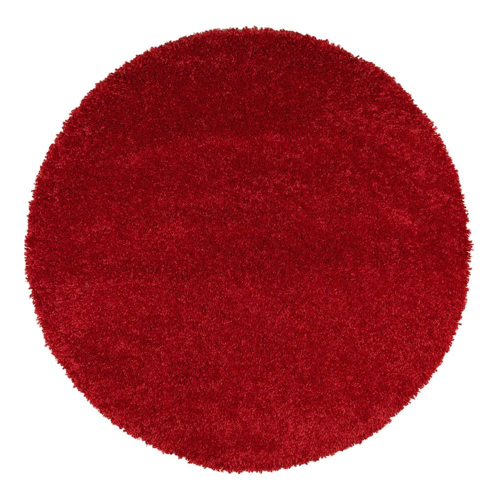 Červený koberec Universal Aqua Liso, ø 80 cm - Bonami.sk