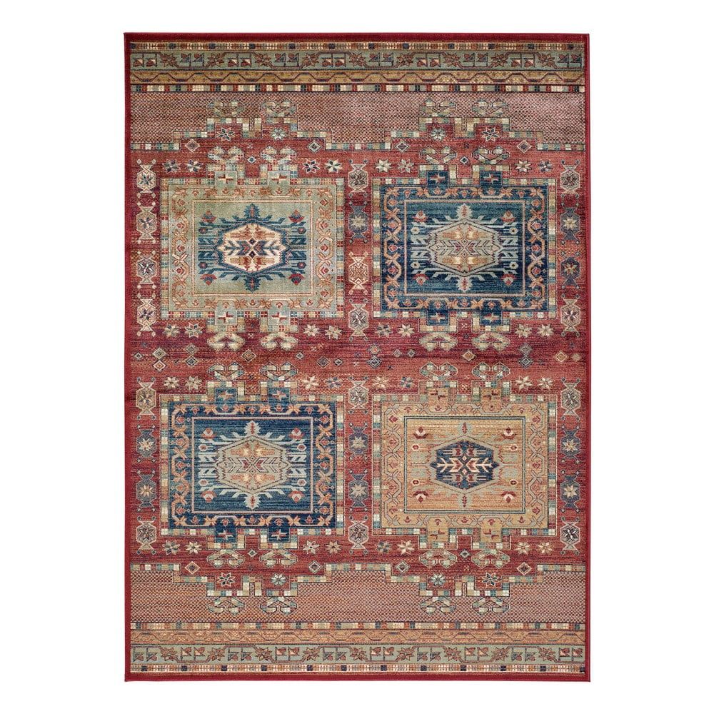Červený koberec z viskózy Universal Ornament, 120 x 170 cm - Bonami.sk