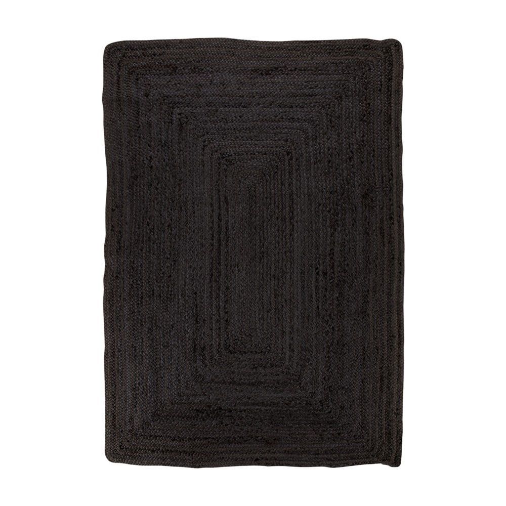 Čierny koberec House Nordic Bombay Rug, 180 x 120 cm - Bonami.sk