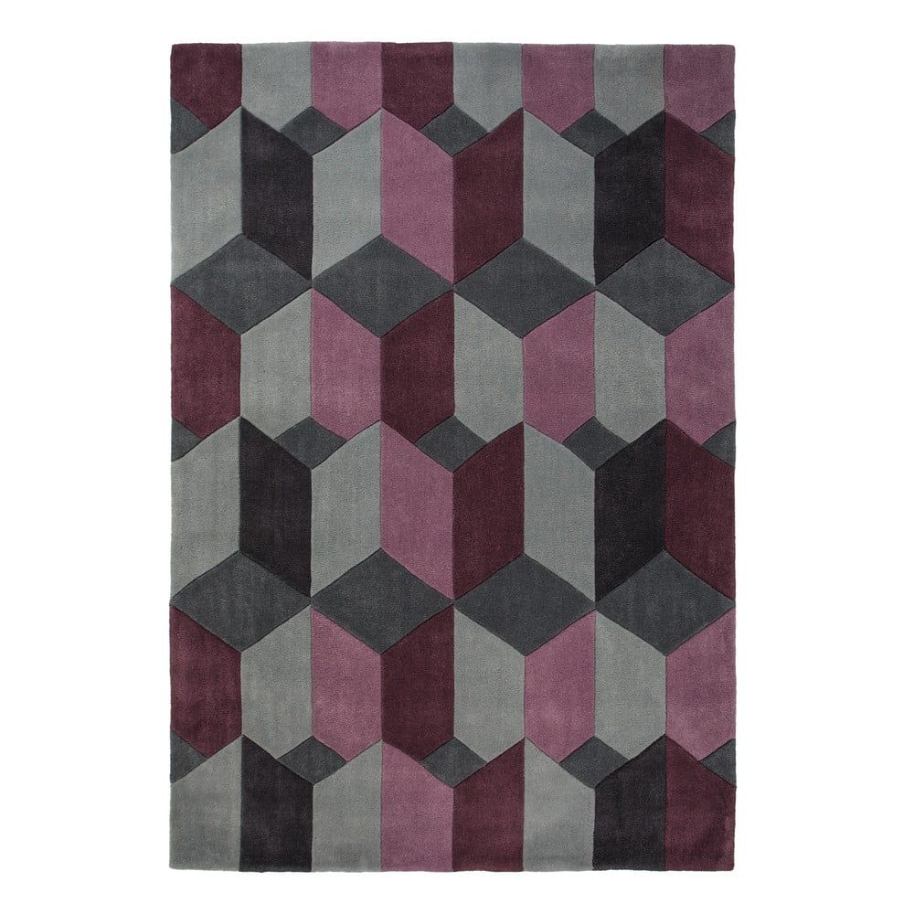 Fialový koberec Flair Rugs Scope, 120 x 170 cm - Bonami.sk