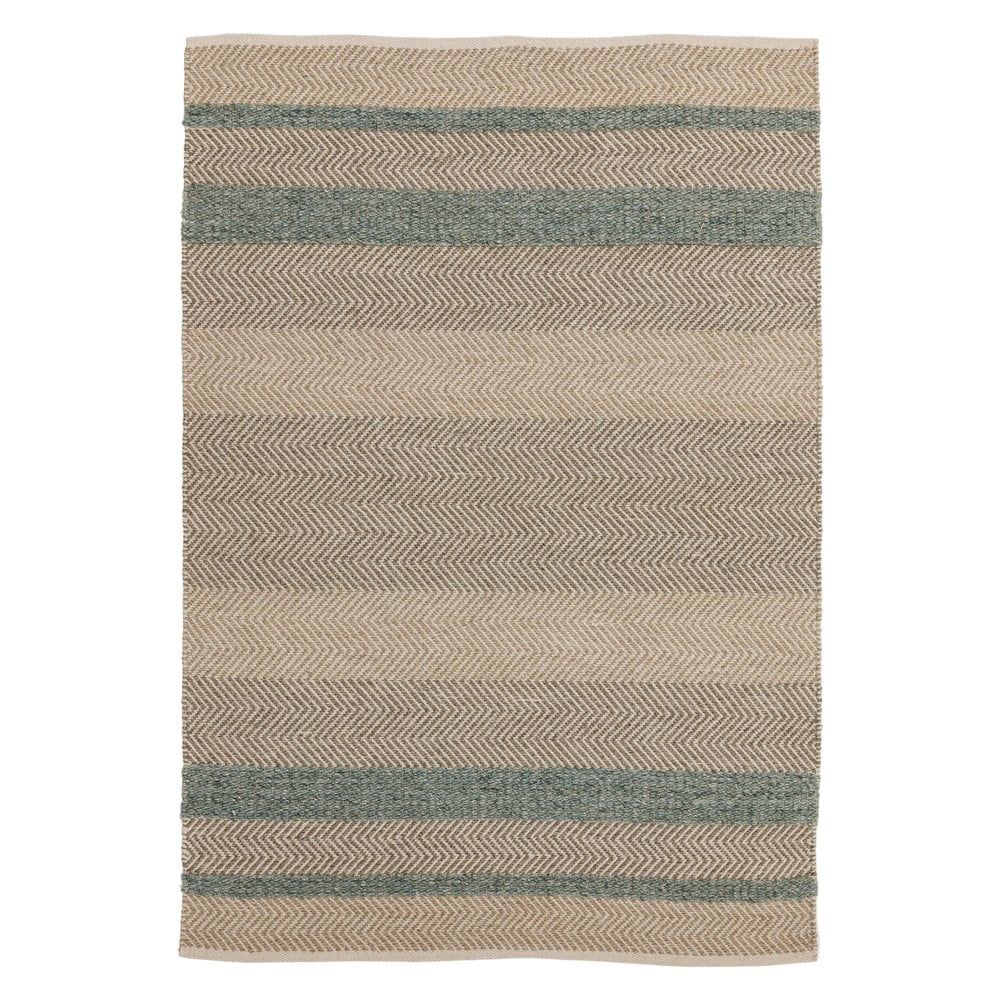 Hnedo-tyrkysový koberec Asiatic Carpets Fields, 160 x 230 cm - Bonami.sk