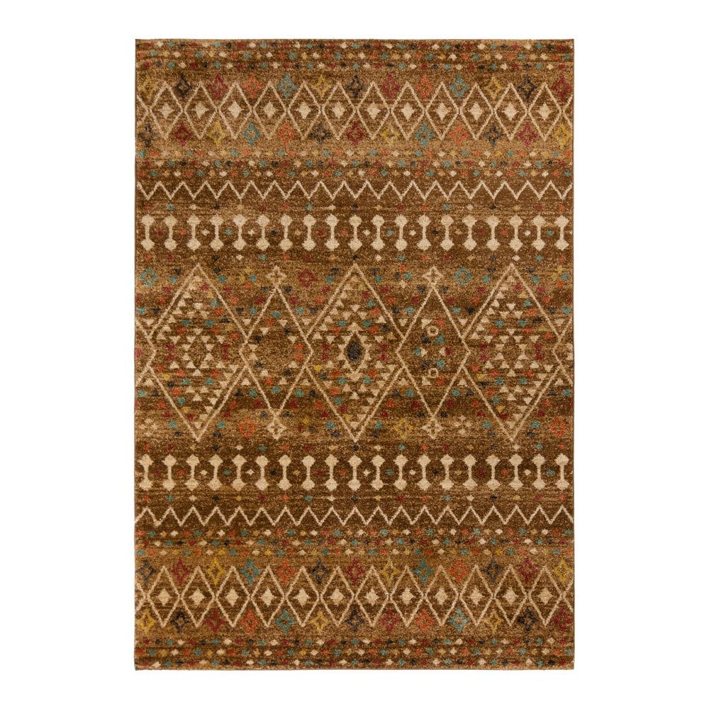 Tmavohnedý koberec Flair Rugs Odine, 120 x 170 cm - Bonami.sk