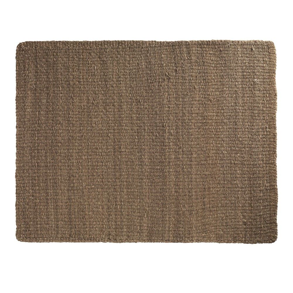 Hnedý koberec z morských rias Geese Rustico Natura, 180 × 240 cm - Bonami.sk