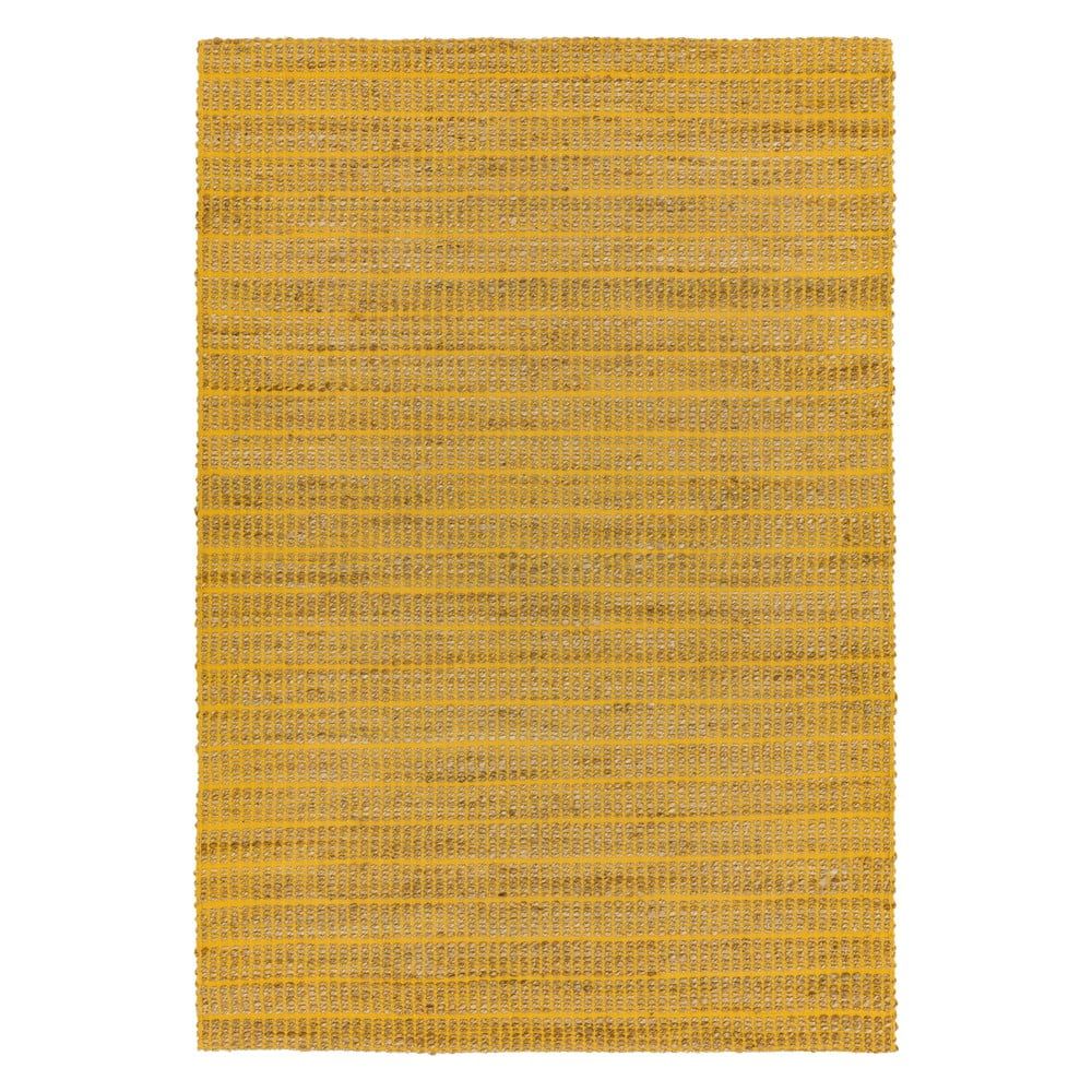 Horčicovožltý koberec Asiatic Carpets Ranger, 120 x 170 cm - Bonami.sk
