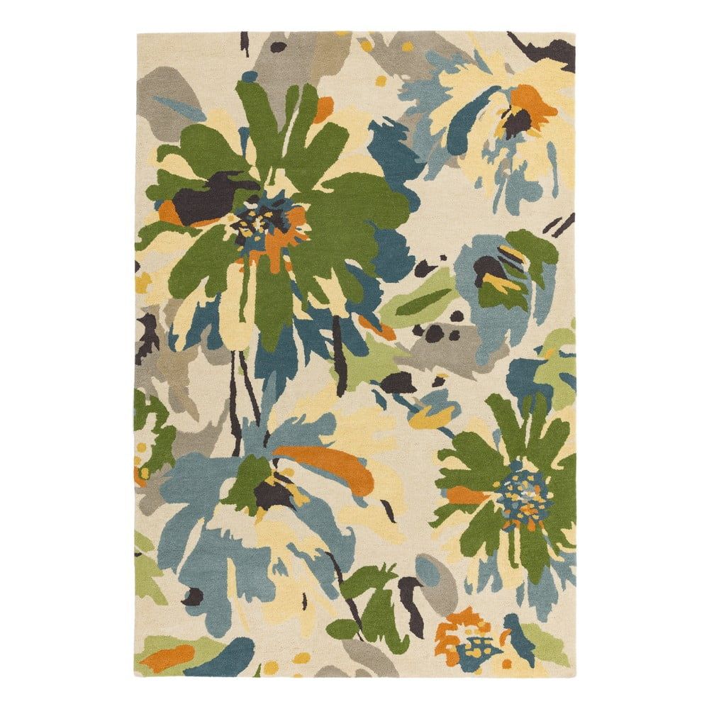 Koberec Asiatic Carpets Floral Green Multi, 160 x 230 cm - Bonami.sk