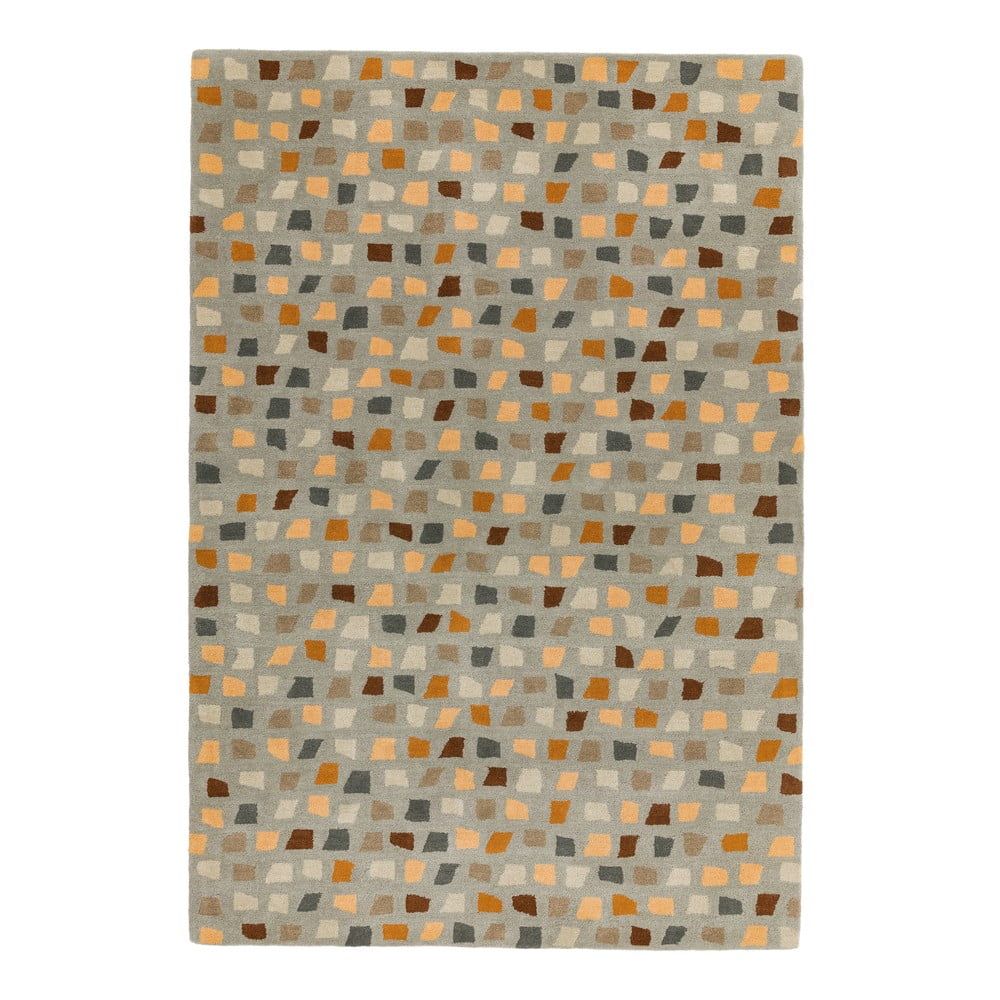 Koberec Asiatic Carpets Pixel Grey Multi, 200 x 290 cm - Bonami.sk