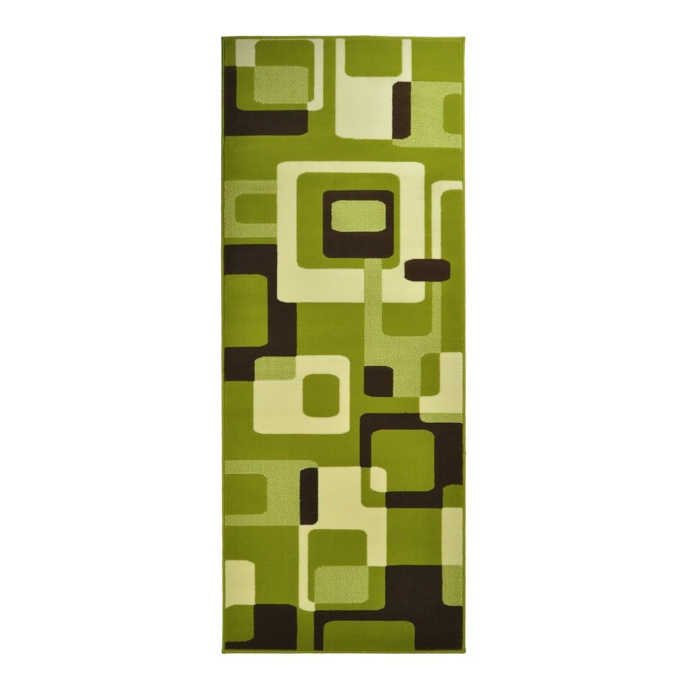 Zelený koberec Hanse Home Hamla Retro, 80x150 cm - Bonami.sk