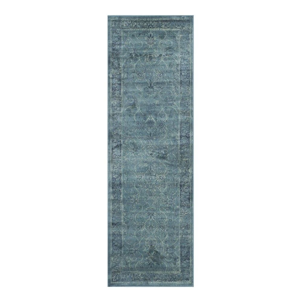 Behúň z viskózy Safavieh Peri Vintage Blue, 243 x 66 cm - Bonami.sk