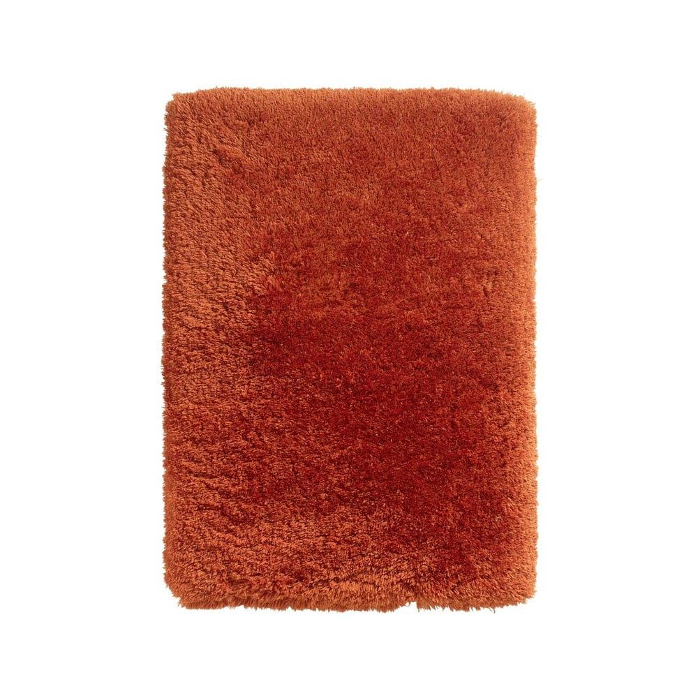 Červený ručne tuftovaný koberec Think Rugs Polar PL Terra, 80 × 150 cm - Bonami.sk