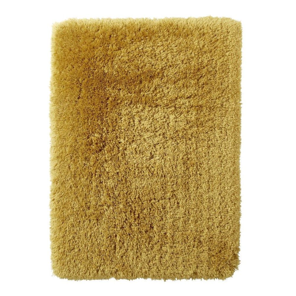 Žltý ručne tuftovaný koberec Think Rugs Polar PL Yellow, 80 × 150 cm - Bonami.sk