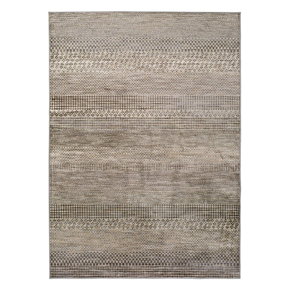 Sivý koberec z viskózy Universal Belga Beigriss, 100 x 140 cm - Bonami.sk