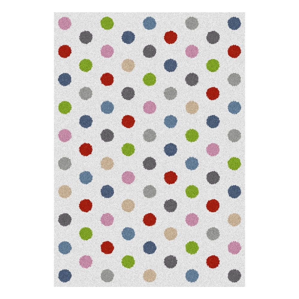 Koberec Universal Norge White Dots, 57 × 110 cm - Bonami.sk