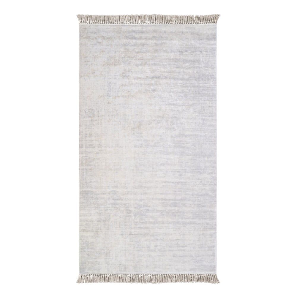 Sivý koberec Vitaus Hali Geometrik, 50 × 80 cm - Bonami.sk
